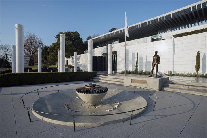 Le président de la Confédération était en visite à Lausanne aujourd'hui